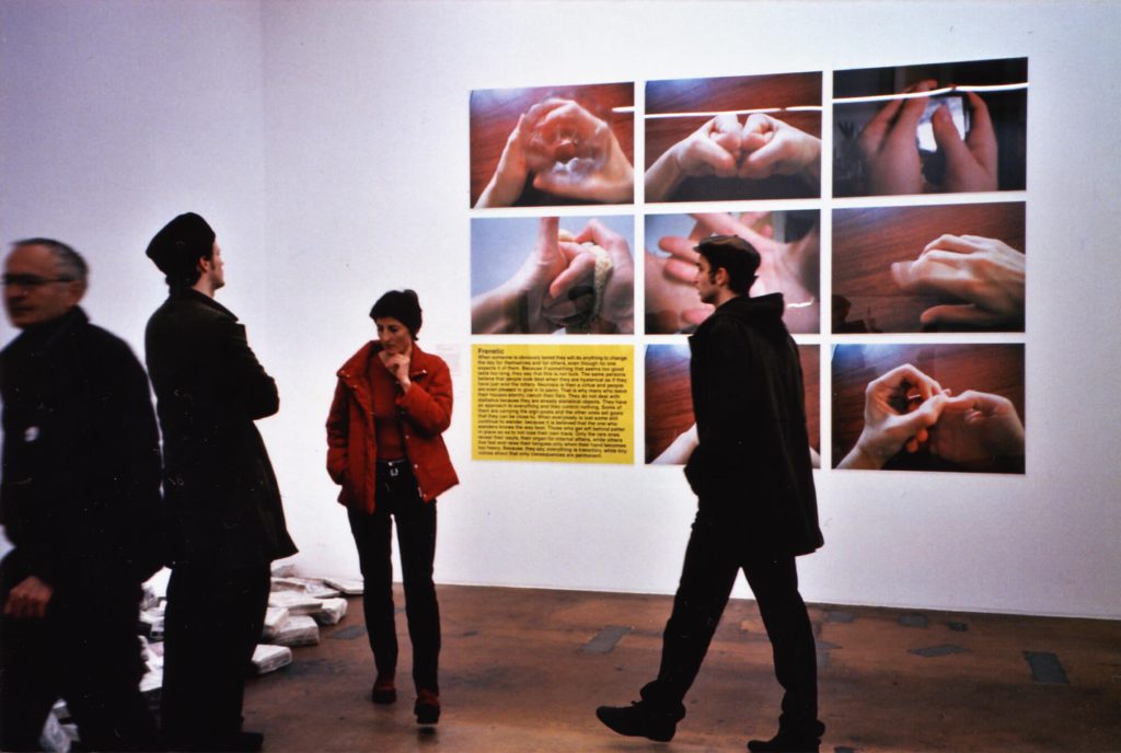 Solo Exhibition; Musée d'Art moderne et contemporain (MAMCO) & Cabinet des estampes - Musée d'art et d'histoire, Geneve, 2003